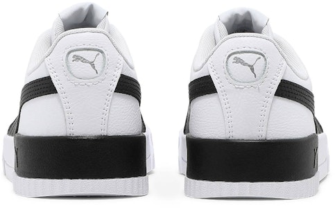 (W) Puma Carina Kulit 'Putih Hitam' 370325-21 Details for (W) Puma Carina Kulit 'Putih Hitam' 370325-21