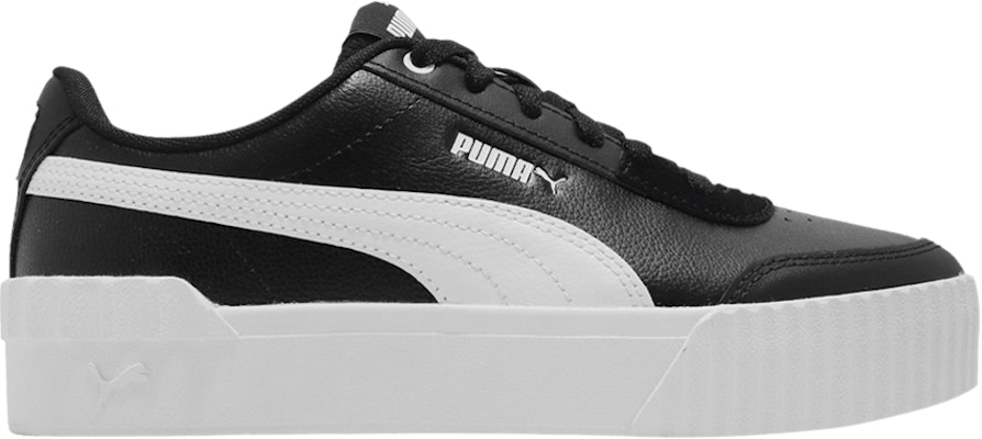 Women Puma Carina Lift Black White 373031 06