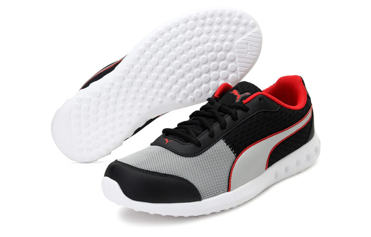 Shop Puma Cario Block ''Noir Rouge'' 193909-01