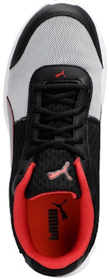 Puma Cario Block 耐磨低筒跑步鞋 黑紅 Shop Puma Cario Block 耐磨低筒跑步鞋 黑紅