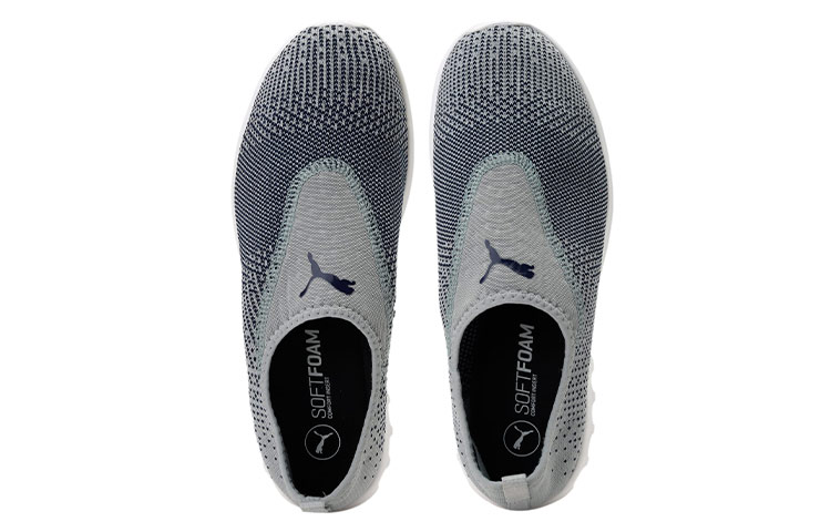 Puma Carson 2 Slip-On 'Lightweight Breathable Casual Grey Blue' 圖 4