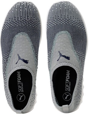 Puma Carson 2 Slip-On 'Lightweight Breathable Casual Grey Blue' 191006-06 Shop Puma Carson 2 Slip-On 'Lightweight Breathable Casual Grey Blue' 191006-06