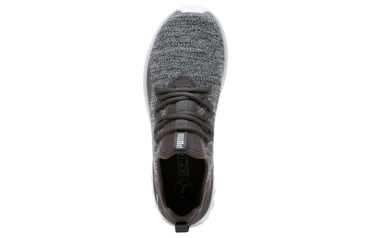 Shop PUMA Carson 2 X 編織 低筒 跑步鞋 男款 灰黑
