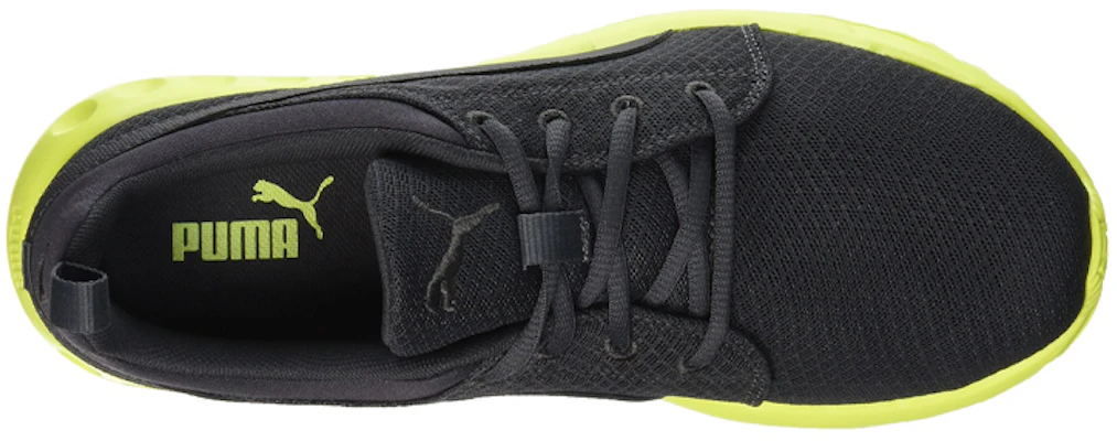 Puma Carson Mesh Schoenen Zwart/Geel 189024-04 Lookbook Puma Carson Mesh Schoenen Zwart/Geel 189024-04
