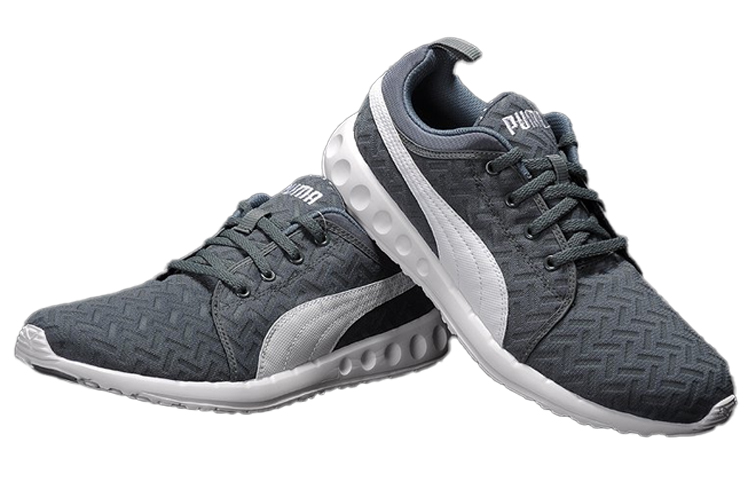 Lookbook 彪马卡森跑鞋“炫酷灰白” 188063-03