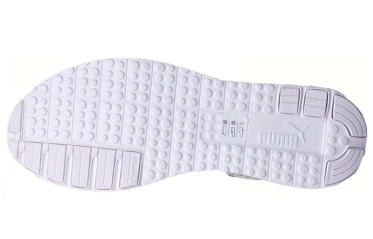 Lookbook 彪馬 Carson Runner Knit 舒適運動鞋 白色