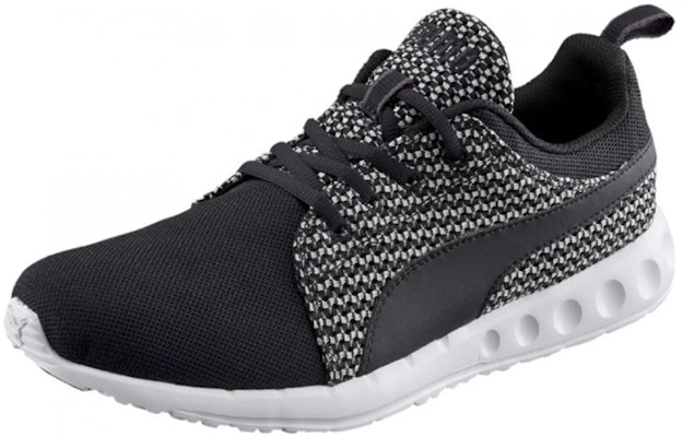 Puma Carson Runner Knit 'Retro Fashion Black and White' 188150-06 Order Puma Carson Runner Knit 'Retro Fashion Black and White' 188150-06