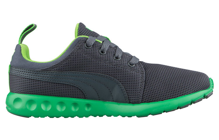 Order Puma Carson Runner Laufschuhe Grau/Grün 357482-06