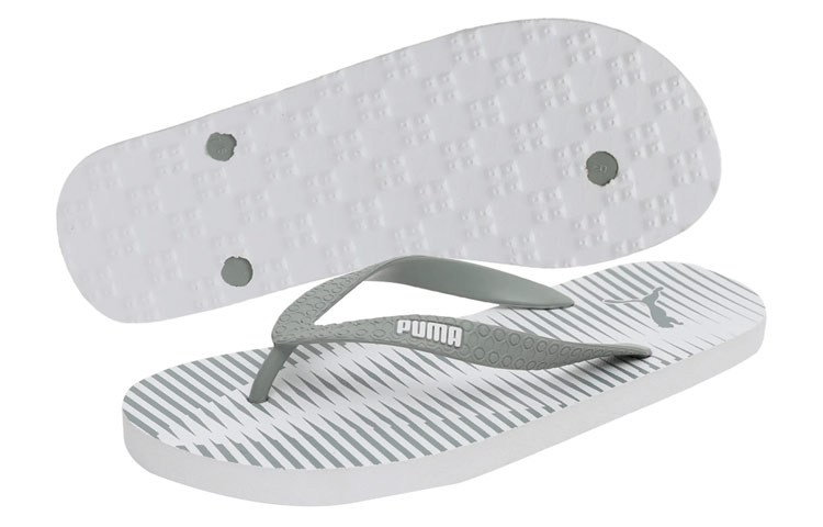 Shop Claquettes Puma Caspian IDP ''Gris Blanc'' 368533-02