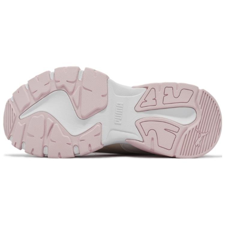 Shop Puma Cassia Via ''Wit Sneeuw Flaxen'' 389223-10