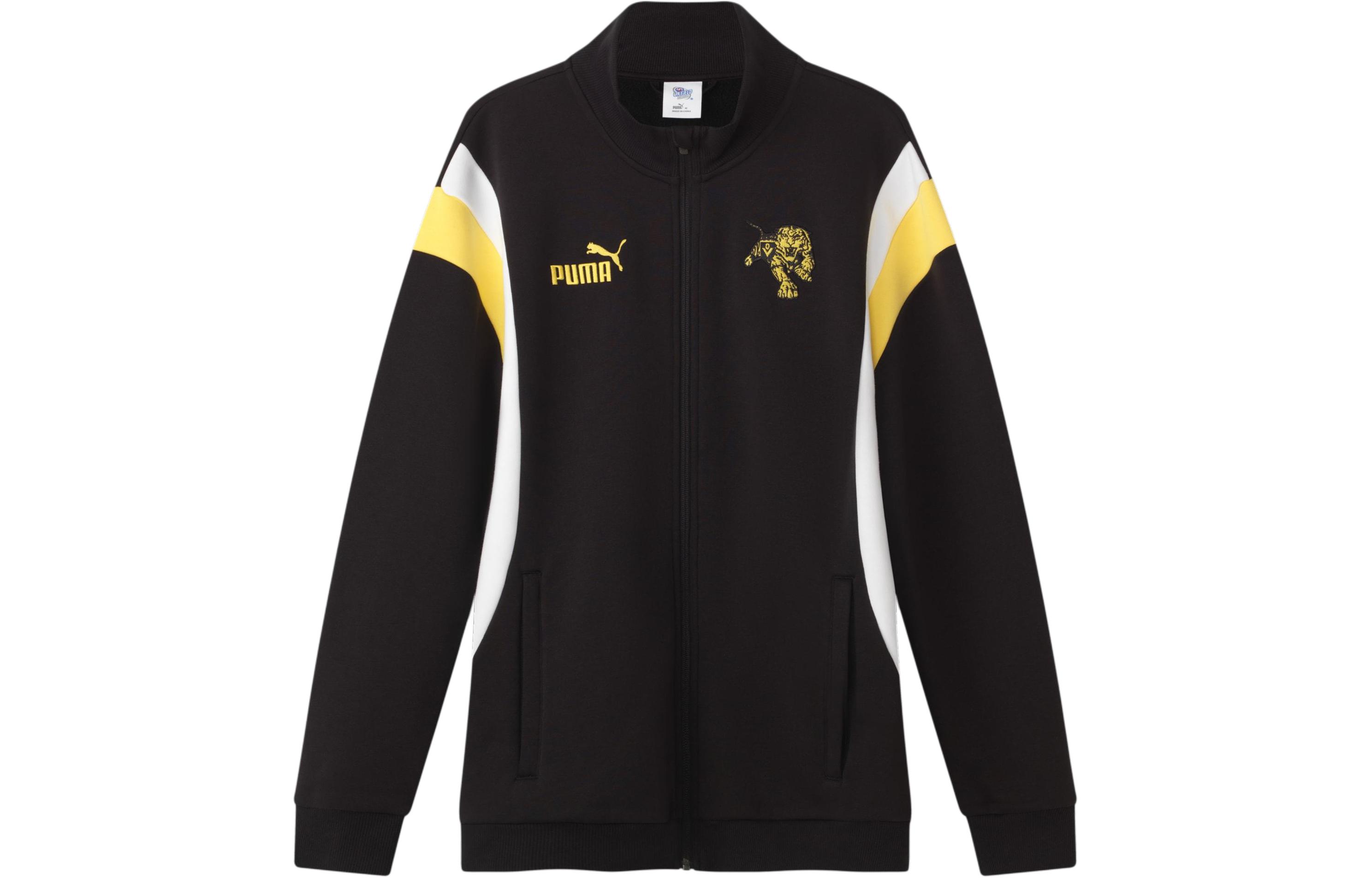 Puma Casual Comfort Jacket Black-Yellow 775487-01