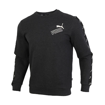 Puma Casual Fleece Crewneck Sweatshirt Deep Gray 586916-07