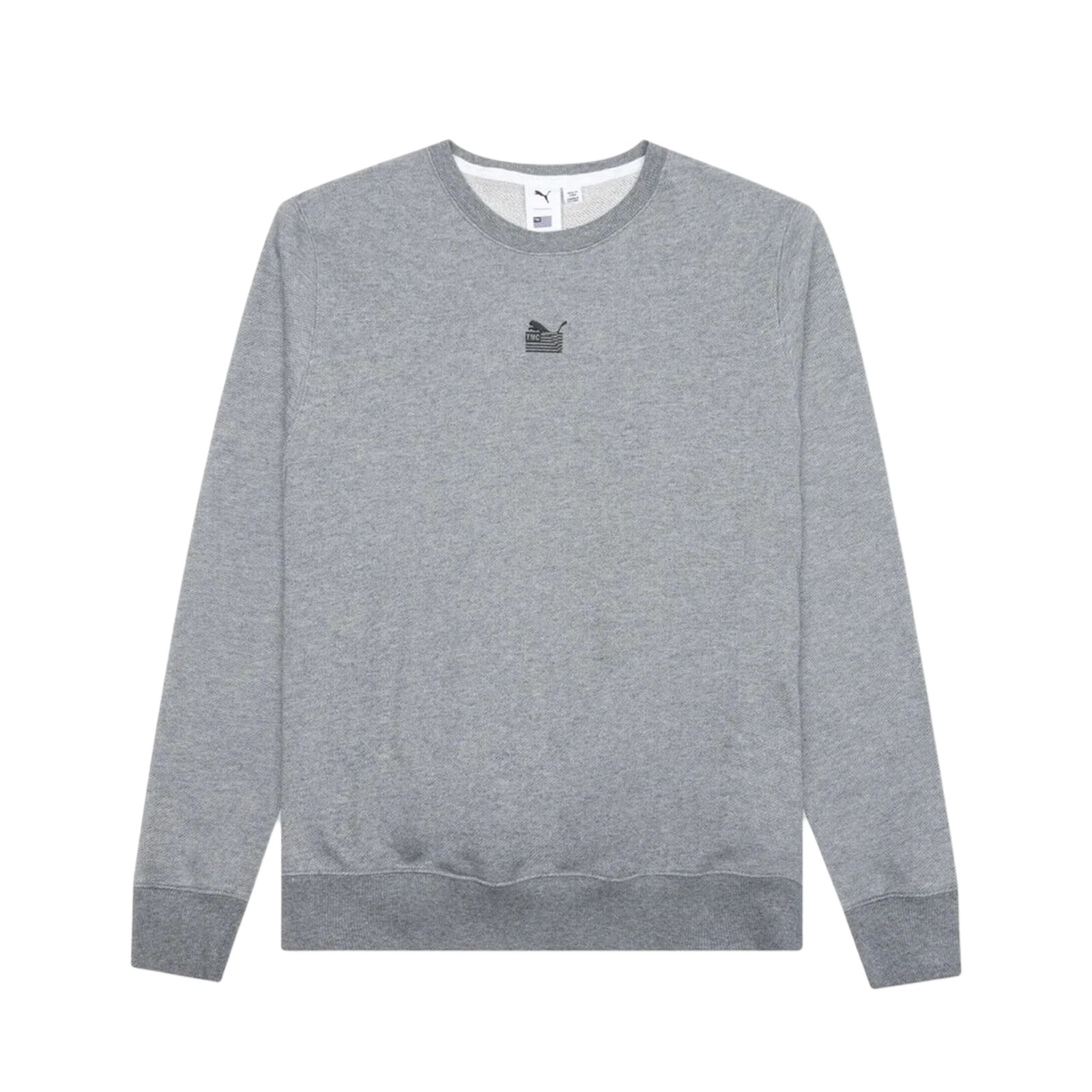 Puma Casual Graphic Crewneck Sweatshirt Gray 533688-02