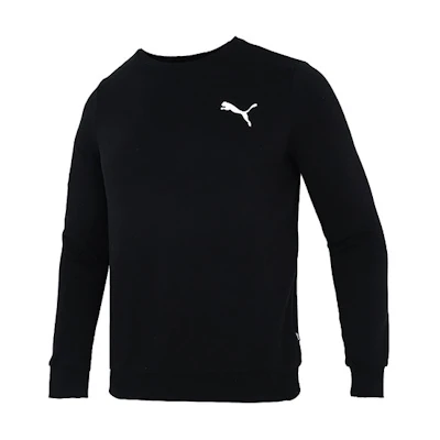 Puma Casual Knit Breathable Crewneck Sweatshirt Black 589034-51