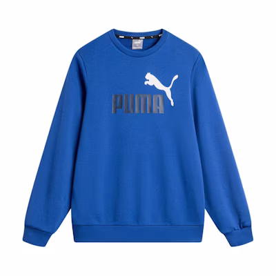 Puma Casual Knit Crewneck Sweatshirt Unisex Blue 589007-21