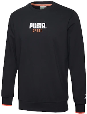 Puma Casual Retro Pullover Sweatshirt Black 598134-01 Buy Puma Casual Retro Pullover Sweatshirt Black 598134-01