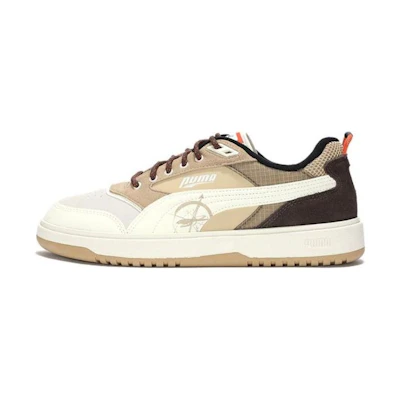 Puma casual shoes 'Browm White Beige'