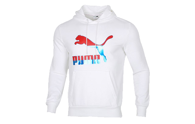 Puma Casual Sports Hoodie White 599300-02