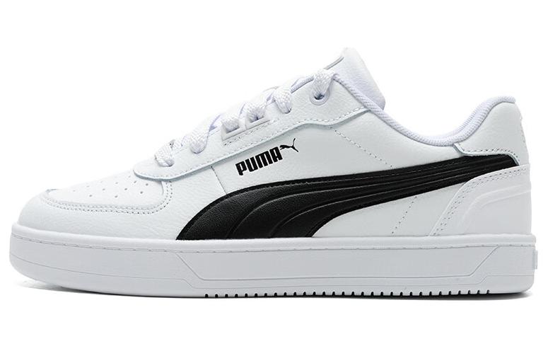 Puma Caven 2.0 Classic Retro Low-Top Sneakers Black White Breathable Casual 395016-03