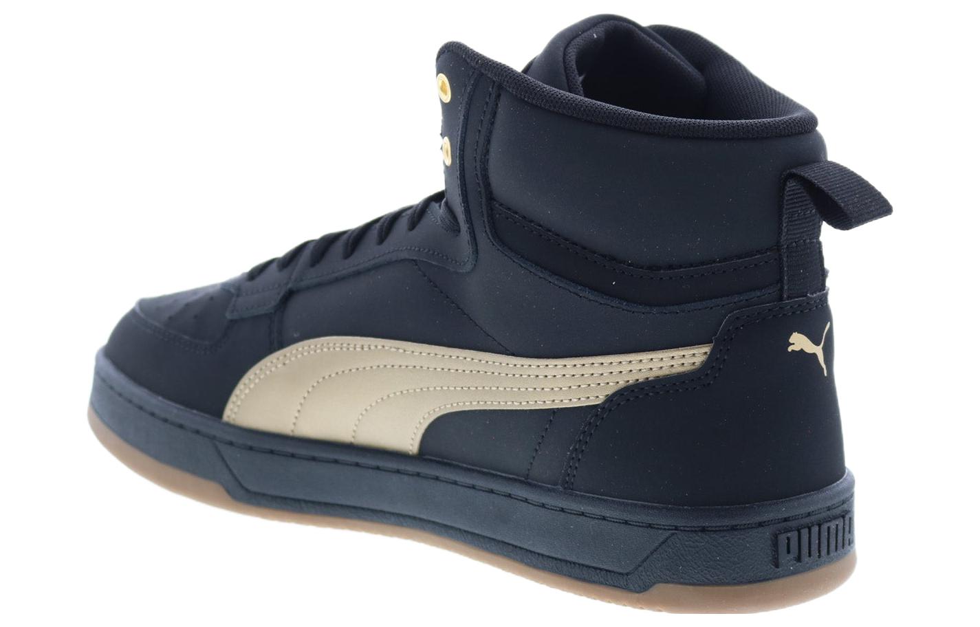 Shop PUMA Caven 2.0 防滑減震 中筒 滑板鞋 男款 深藍色
