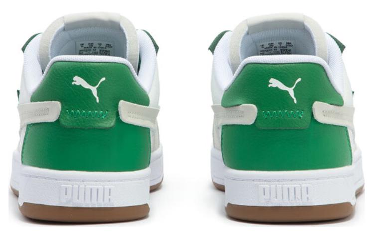 Shop PUMA Caven 2.0 防滑耐磨 低筒 滑板鞋 男女款 白綠灰