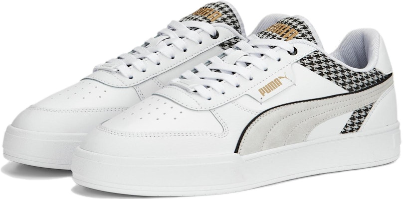 Puma Caven Dime Houndstooth 'Putih Hitam Emas' 389329-01 Lookbook Puma Caven Dime Houndstooth 'Putih Hitam Emas' 389329-01