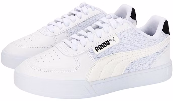 Puma Caven Logo Power 'White Grey Black' 389330-01 Lookbook Puma Caven Logo Power 'White Grey Black' 389330-01