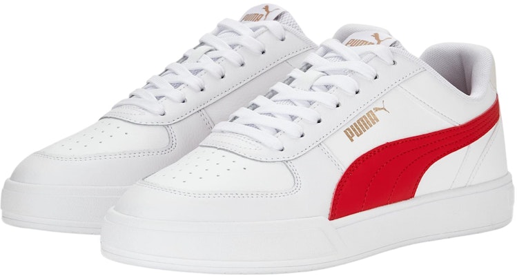 Puma Caven Trainers 'White Red' 380810-25 Lookbook Puma Caven Trainers 'White Red' 380810-25