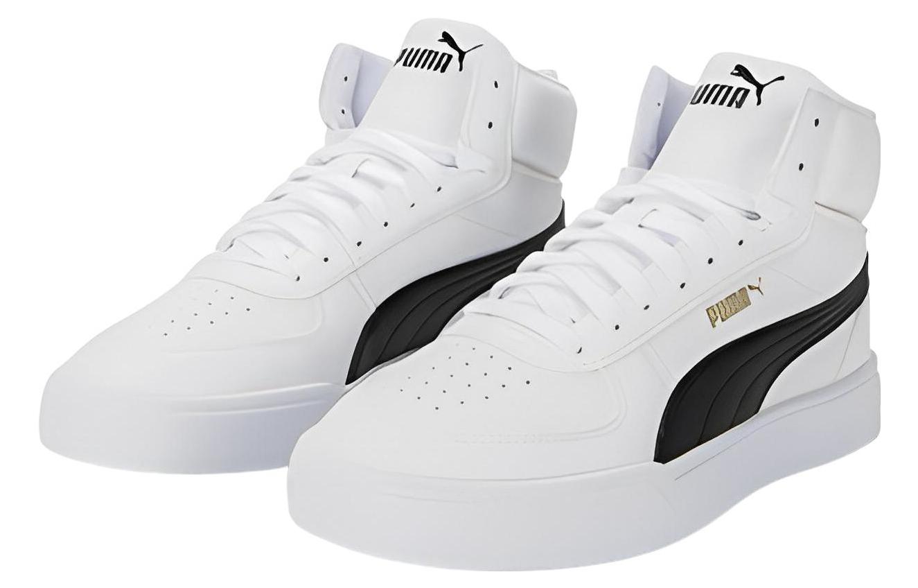 Lookbook Puma Caven Mid 'White Black' 385843-10