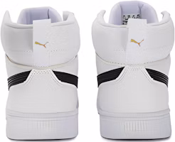 Shop PUMA Caven 防滑耐磨 高筒 滑板鞋 黑白