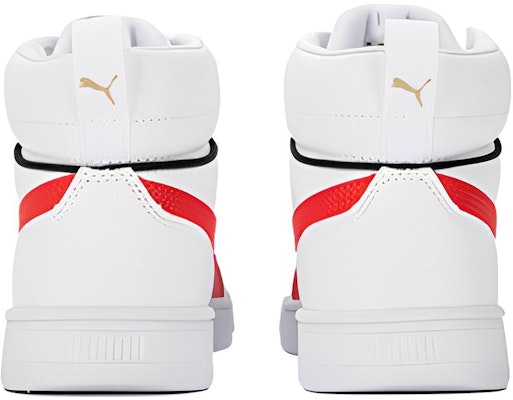 Puma Caven Mid 'White Red' 385843-09 Purchase Puma Caven Mid 'White Red' 385843-09