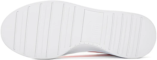 Details for PUMA Caven 防滑耐磨 中幫 板鞋 白紅