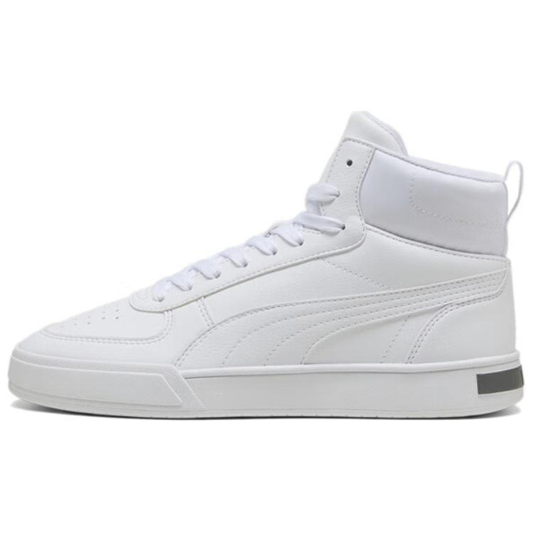 PUMA Caven White Mid-Top Sneakers Casual Durable Style. 401799-01