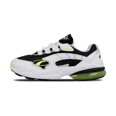 Puma Cell 'White Black Green'