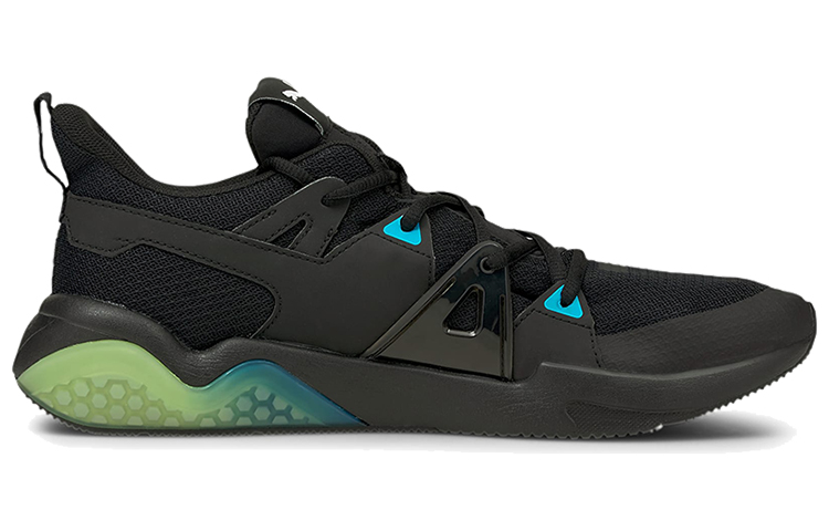 Order Chaussures de Running Puma Cell Fraction Fade Noir/Vert/Blanc 194372-03