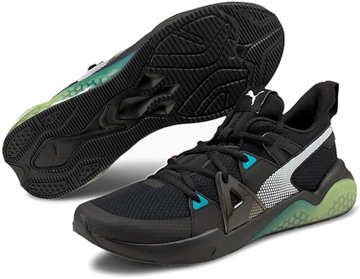 Puma Cell Fraction Fade Running Shoes Black/Green/White 194372-03 Purchase Puma Cell Fraction Fade Running Shoes Black/Green/White 194372-03