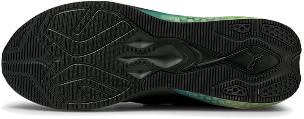 Puma Cell Fraction Fade Running Shoes Black/Green/White 194372-03 Details for Puma Cell Fraction Fade Running Shoes Black/Green/White 194372-03
