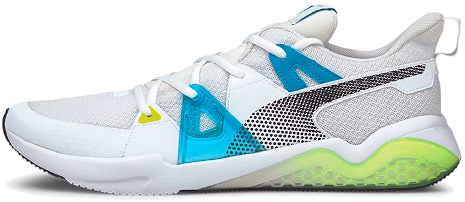 Puma Cell Fraction Fade Running Shoes White/Blue/Green 194372-02 Buy Puma Cell Fraction Fade Running Shoes White/Blue/Green 194372-02