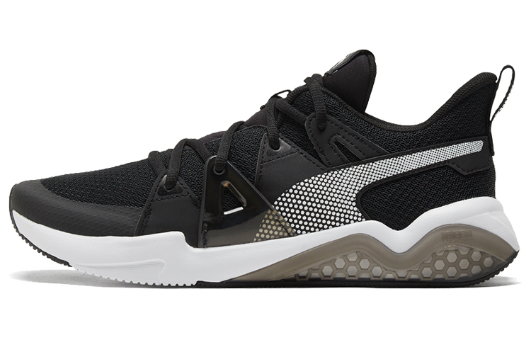 Puma Cell Fraction Low Top Running Shoes Black/White/Grey 194361-01