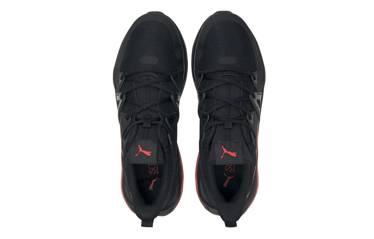 Lookbook Puma Cell Fraction Baskets Basses Course Rouge/Noir 194361-04