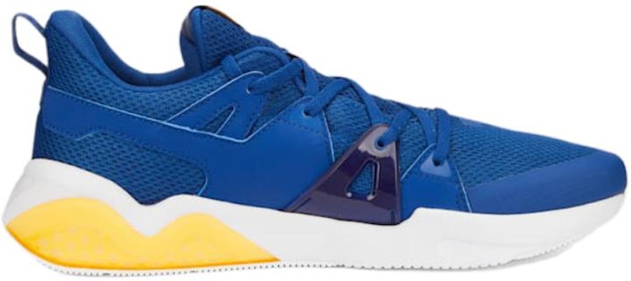 PUMA CELL Fraction Mesh 減震防滑耐磨 低筒 跑步鞋 男款 藍黃 Order PUMA CELL Fraction Mesh 減震防滑耐磨 低筒 跑步鞋 男款 藍黃