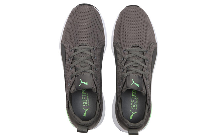 Lookbook Sepatu Lari Rendah Puma Cell Moderate Abc Abu-Abu/Hijau 195323-03