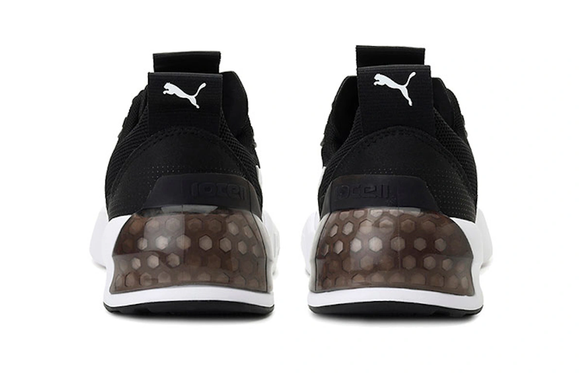 Puma Cell Phantom Black/White Low-top Running Shoes