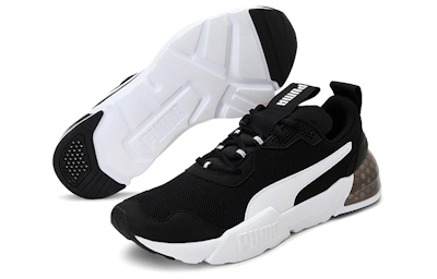 Puma Cell Phantom Black/White Low-top Running Shoes