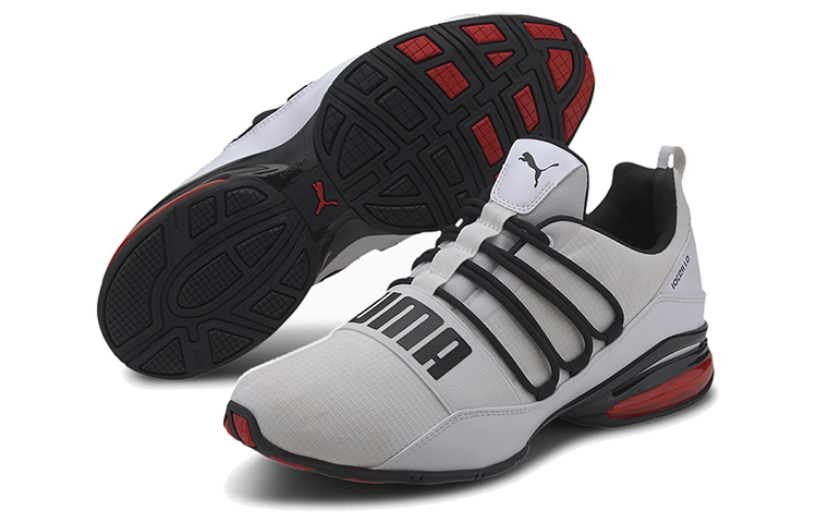 Puma Cell Regulate Mesh Low-top Running Shoes Black/Grey/Red 圖 5