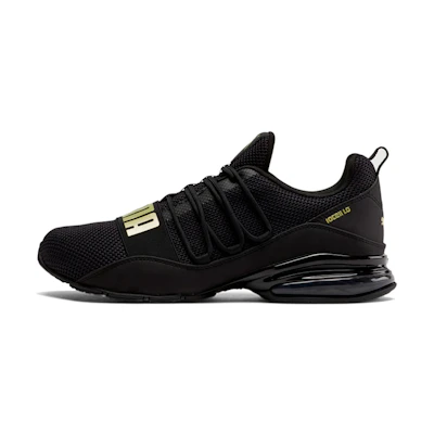 Puma Cell Regulate Woven Black/Gold Running Shoes