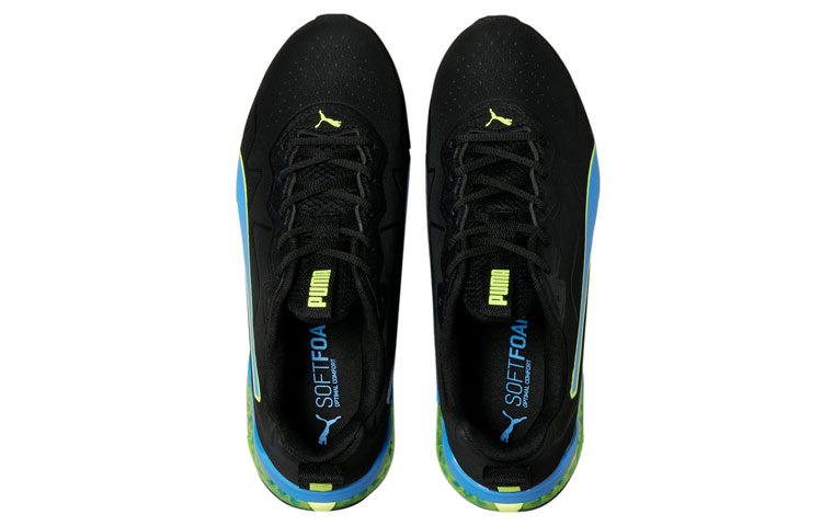 Lookbook Puma CELL Valiant 'Hitam Biru Hijau Patchwork' 194073-07
