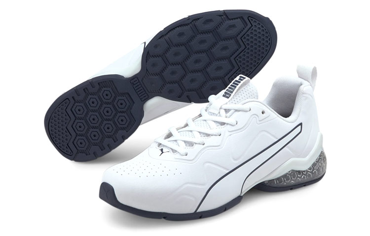 Shop Puma Cell Valiant 白黑灰 訓練鞋