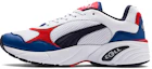 Buy Puma Cell Viper Cuir Noir/Blanc/Bleu Baskets Basses 370996-02
