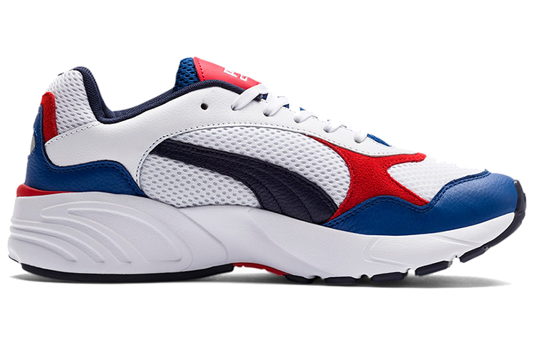 Order Puma Cell Viper Cuir Noir/Blanc/Bleu Baskets Basses 370996-02